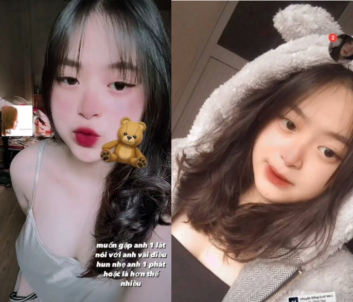 Em trắng trẻo mông to tròn xinh gái